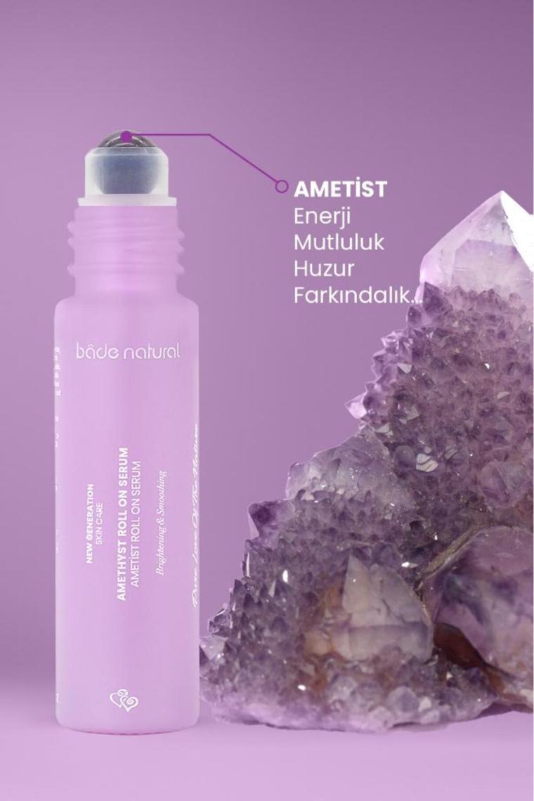 Ametist Roll On Anti Aging Yüz Masaj Serumu 10 ml