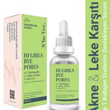 Hı Gırls Bye Pores Yağlı & Akne Eğilimli Ciltler için Özel Olarak Tasarlanmış Formül