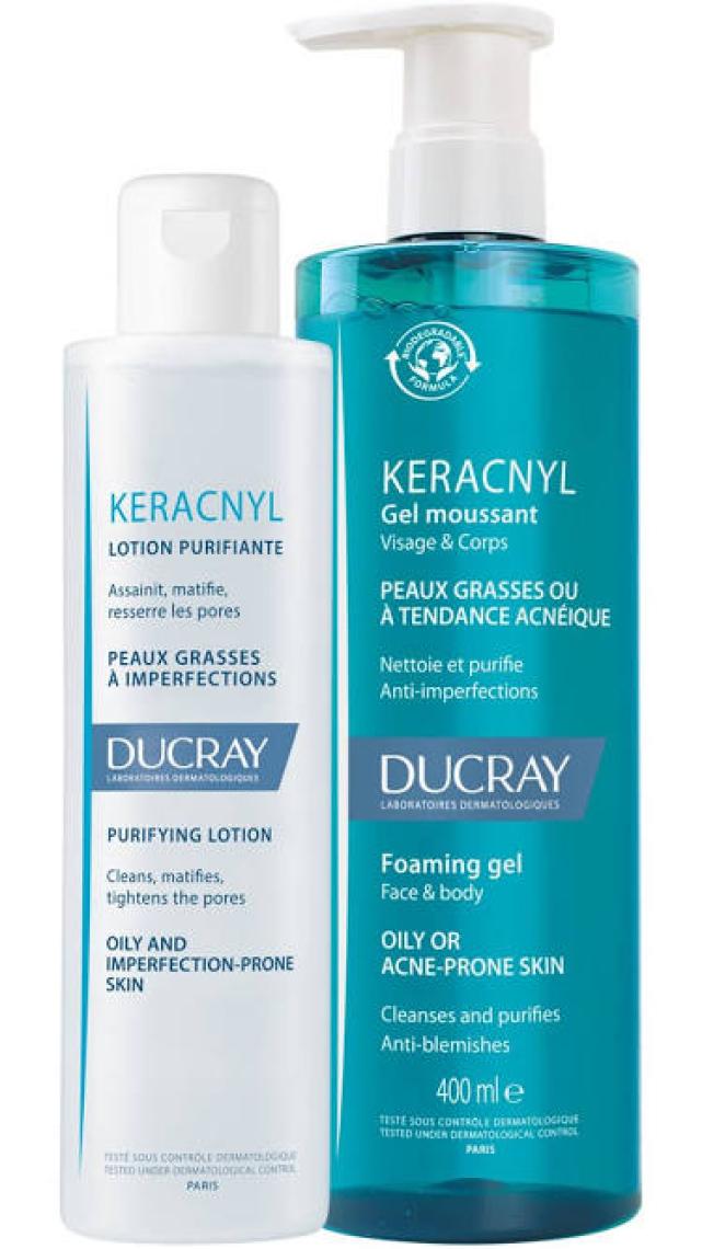 Ducray Keracnyl Lotion Yağlı Ve Akneli Cilt Arındırıcı Losyon 200ml