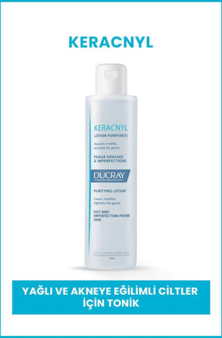 Ducray Keracnyl Lotion Yağlı Ve Akneli Cilt Arındırıcı Losyon 200ml