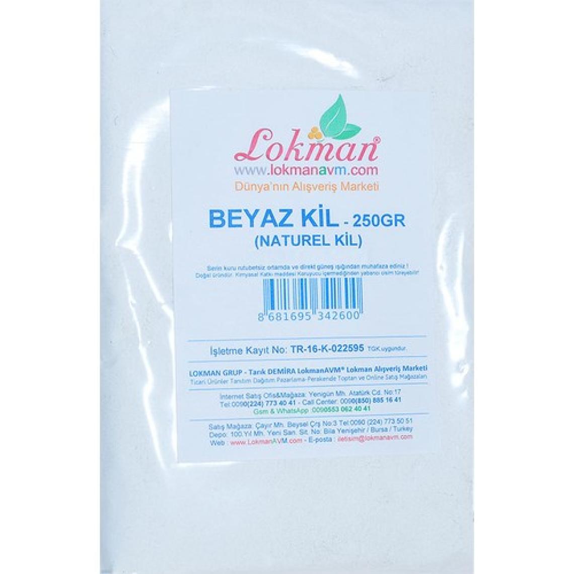 Lokman Avm Beyaz Kil 250 gr