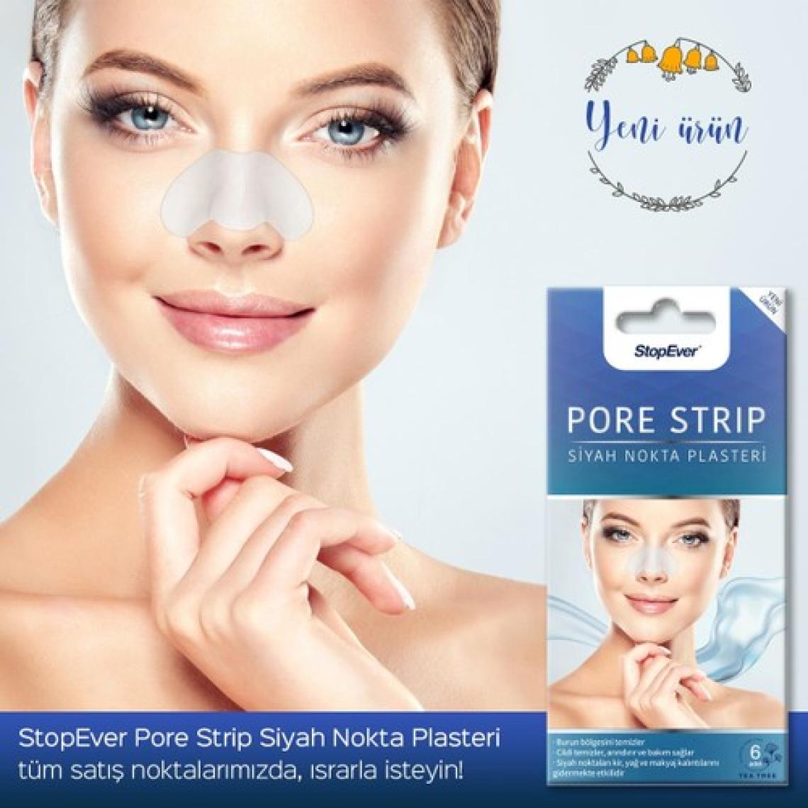 Stopever Pore Strip Siyah Nokta Plasteri Ara Kutu