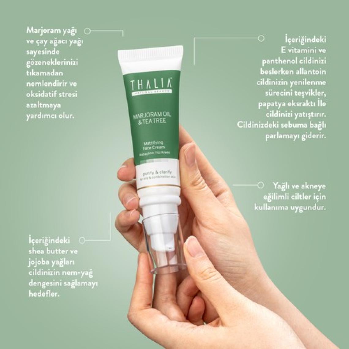 Thalia & Sıkılaştırmaya Yüz Yüz Bakım Kremi 50ML Mercan Köşk (Marjo