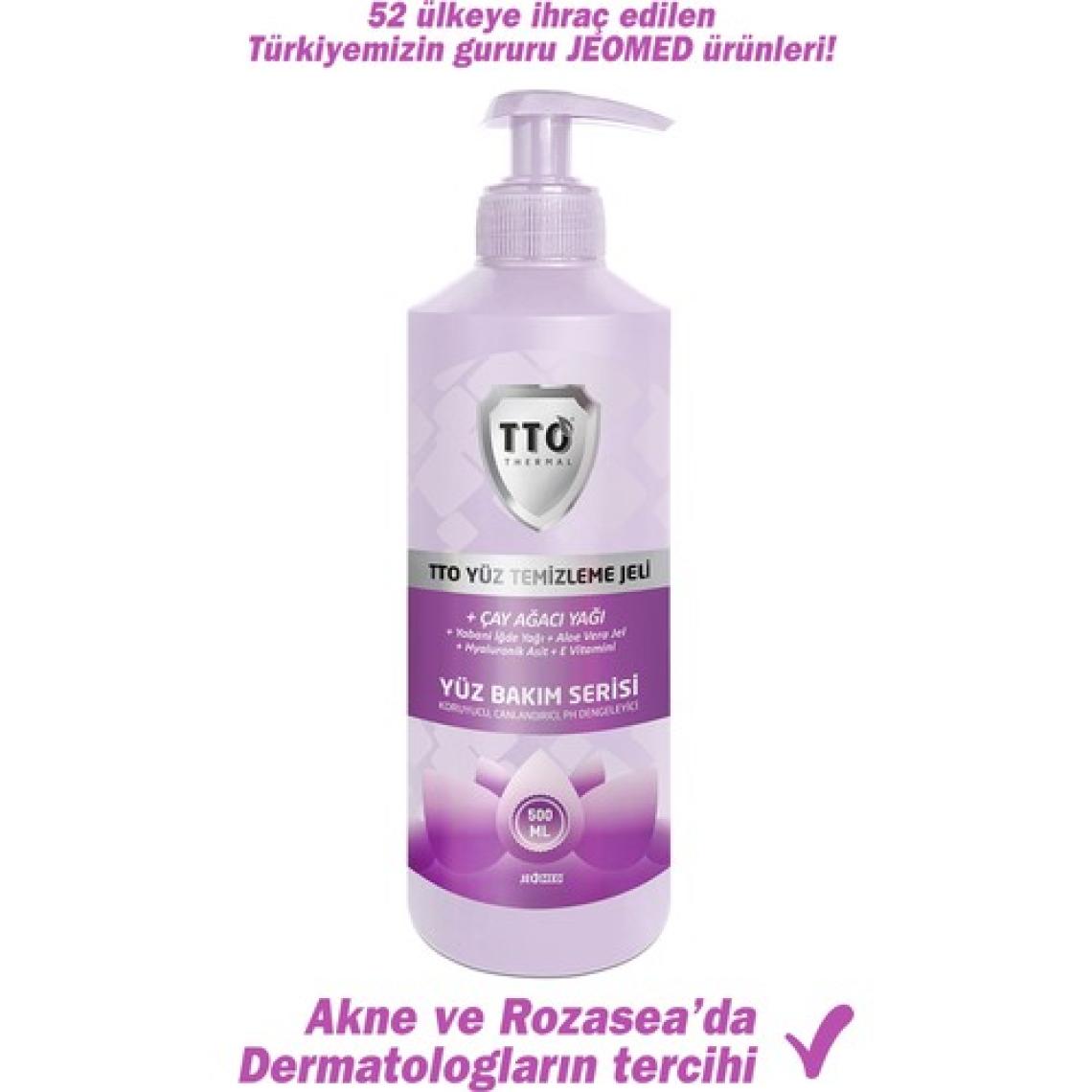 TTO Yüz Temizleme Jeli 500 ml