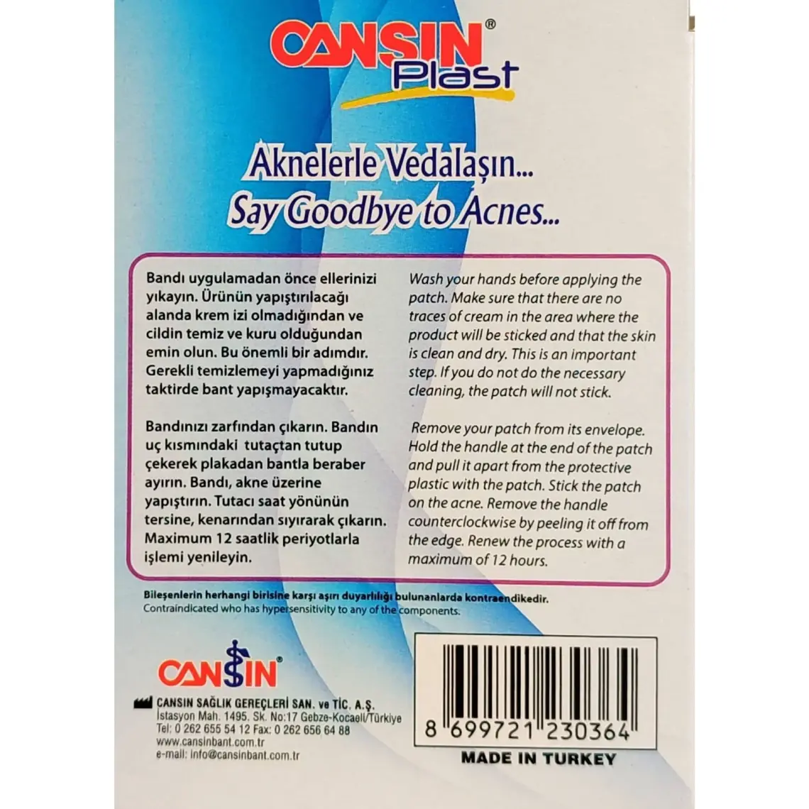 Cansın Plast Bandı 20 Adet