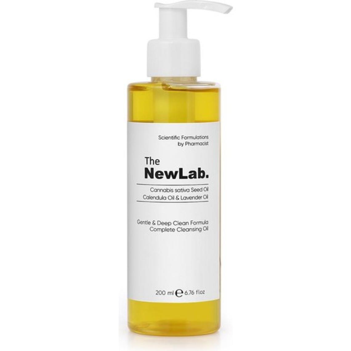 The NewLab. Kenevir Tohumu, Calendula ve Lavanta Özlü Hassas ve Derin Temizleme yağı