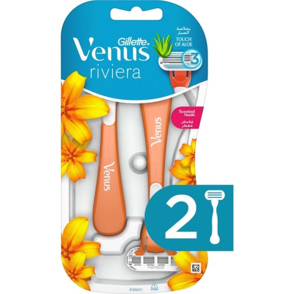 Gillette Venus Riviera Kullan At Kadın Tıraş Bıçağı 2'li