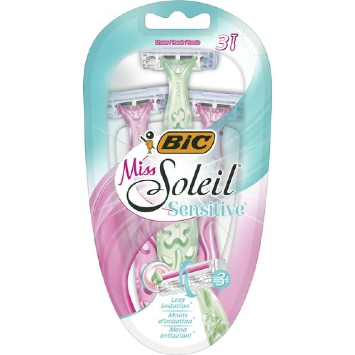 Bic Miss Soleil Sensitive Kadın Tıraş Bıçağı 3'lü (3 Bıçak)