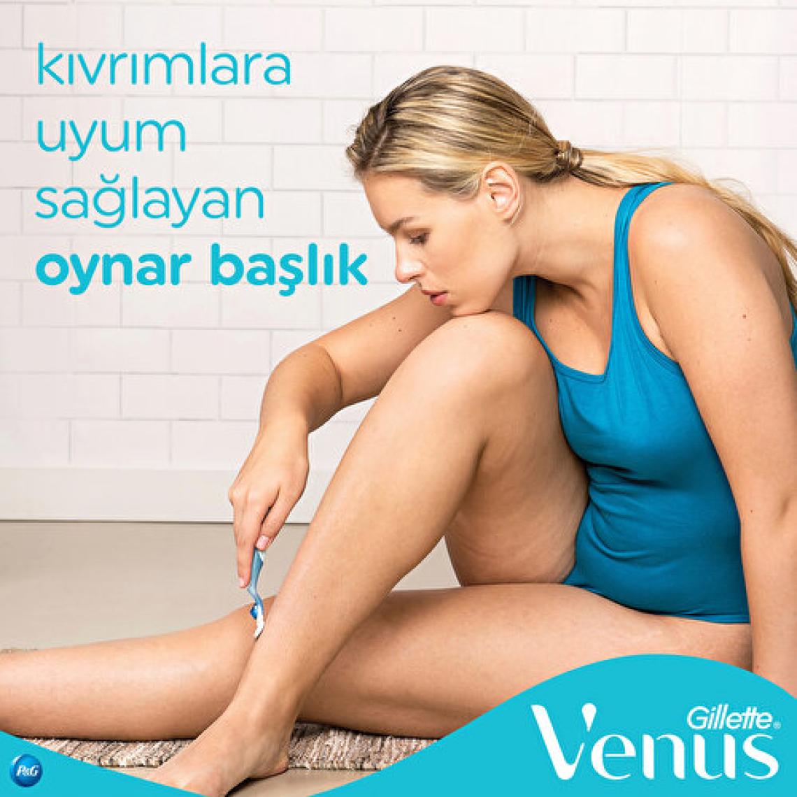 Gillette Venus Smooth 2 Yedekli Tıraş Makinesi