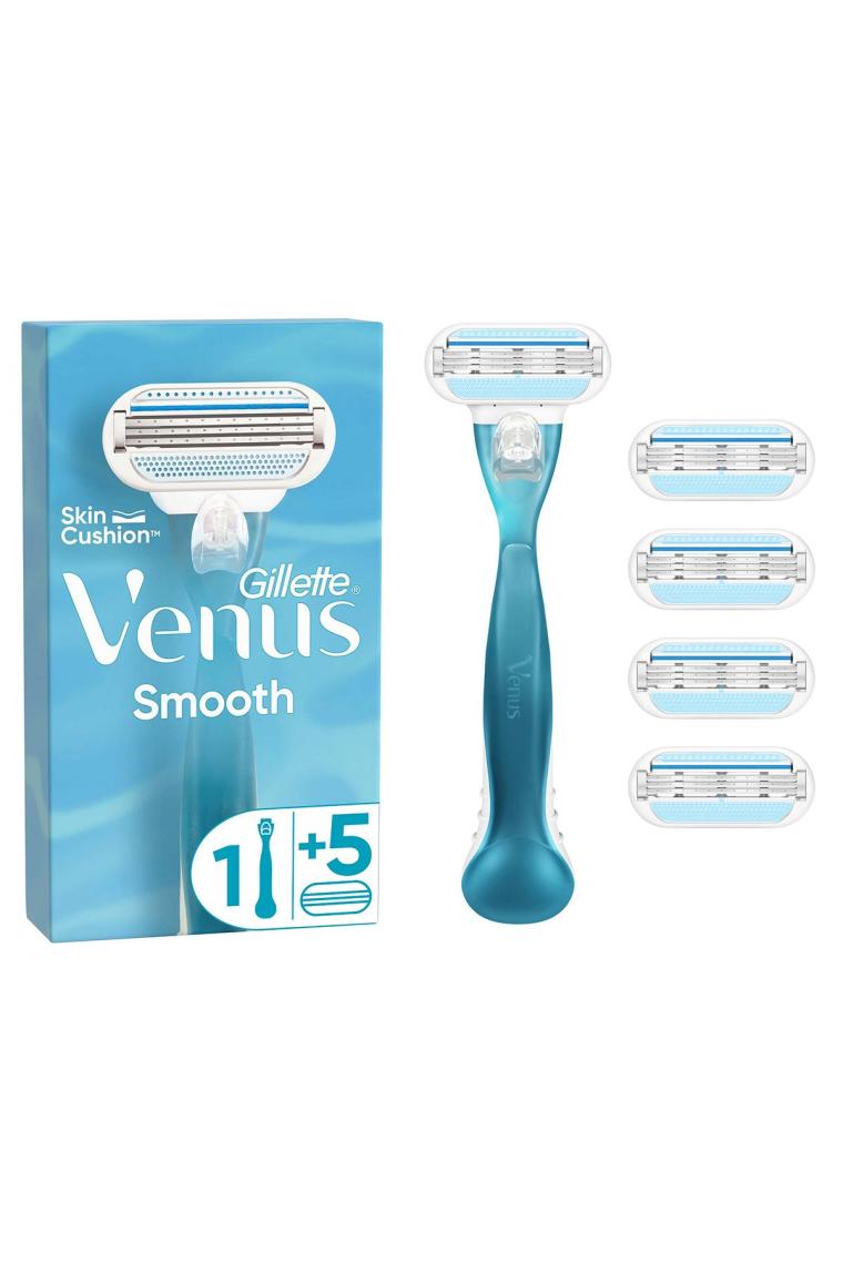Smooth Tıraş Makinesi + 5 Adet Yedek Başlık