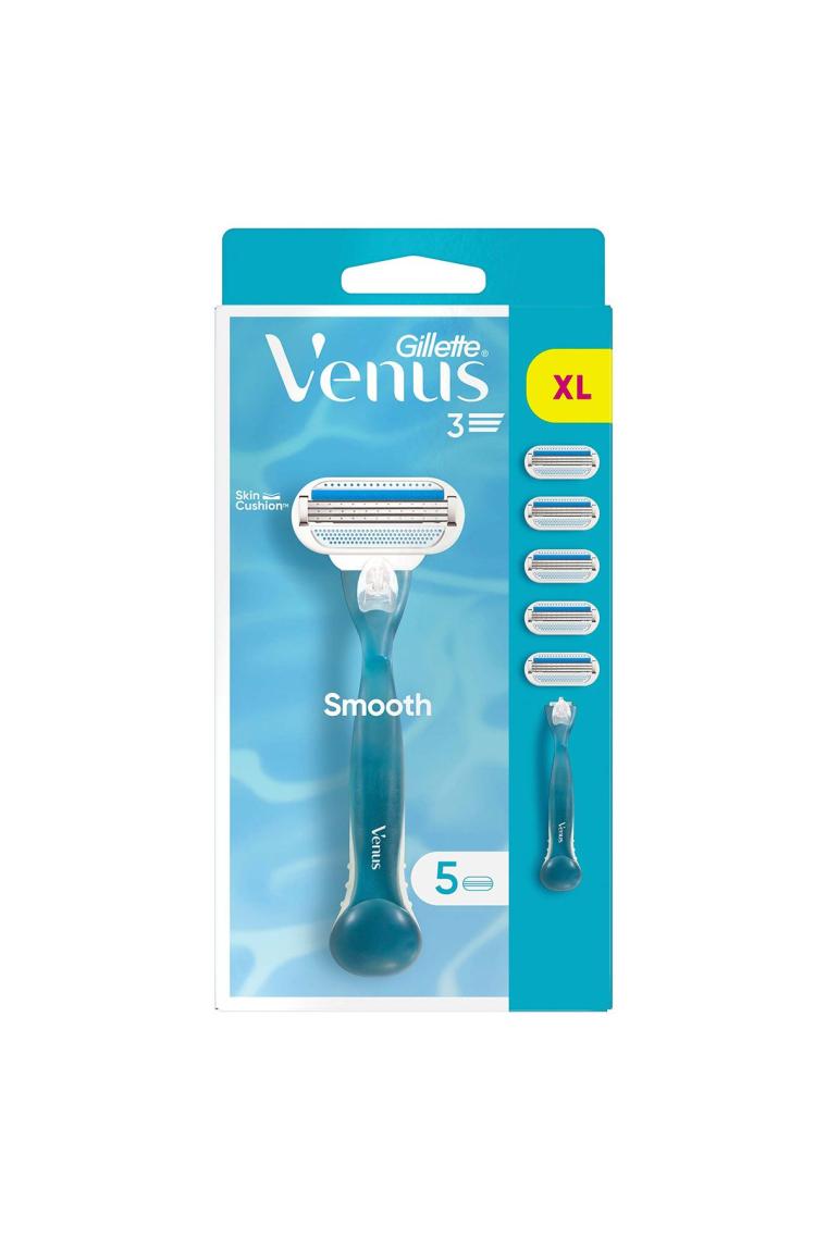 Smooth Tıraş Makinesi + 5 Adet Yedek Başlık