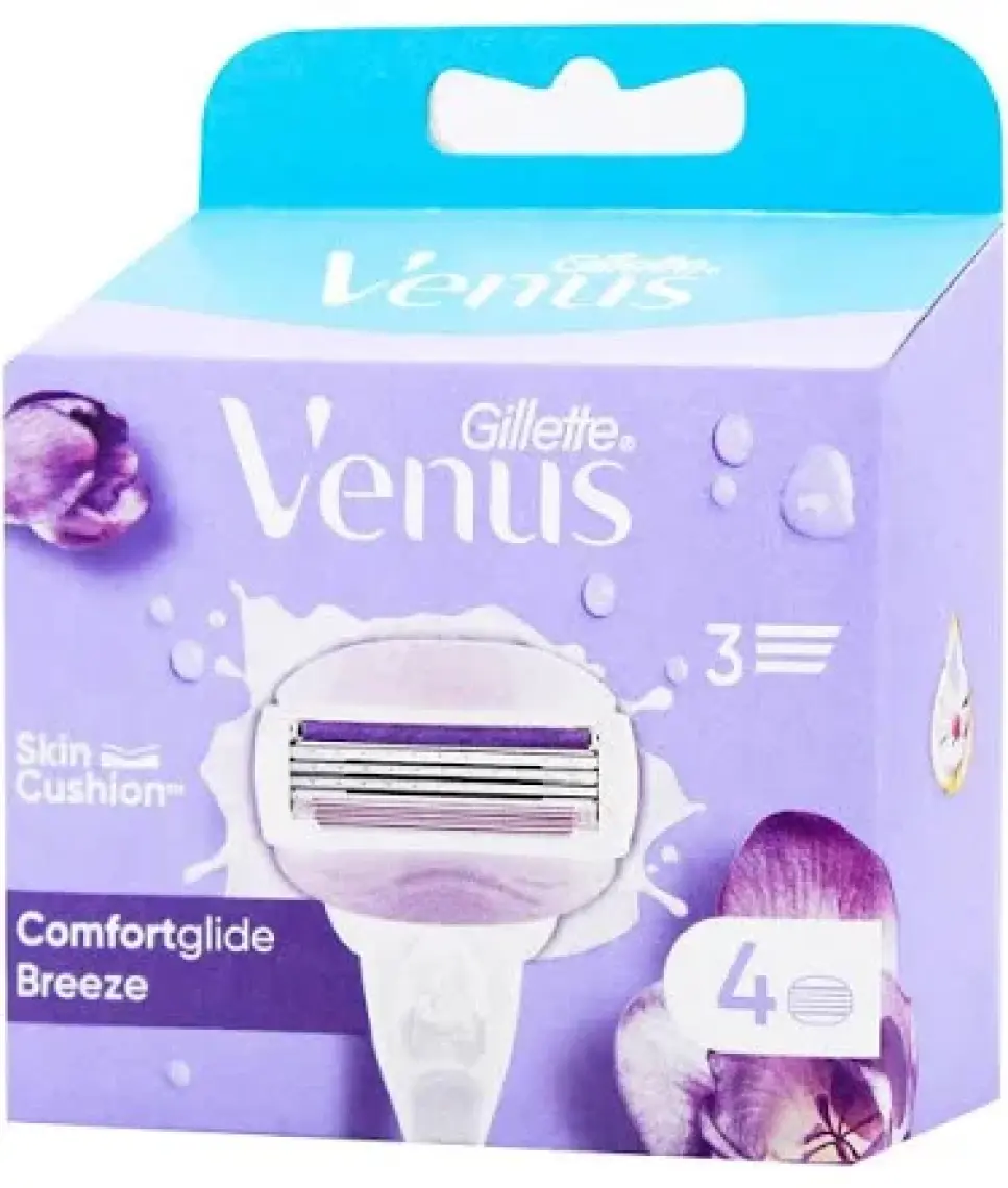 Gillette Venus Comfort Glide Breeze 4 Adet Yedek Başlık