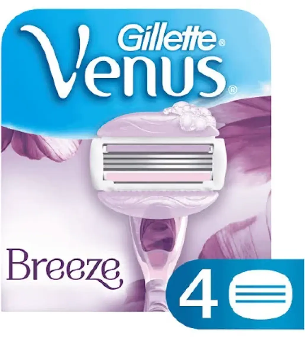 Gillette Venus Comfort Glide Breeze 4 Adet Yedek Başlık