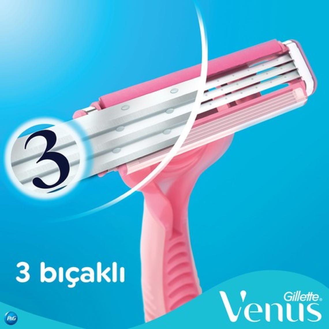 Gillette Simply Venüs 3 Kullan At Tıraş Bıçağı 4'lü