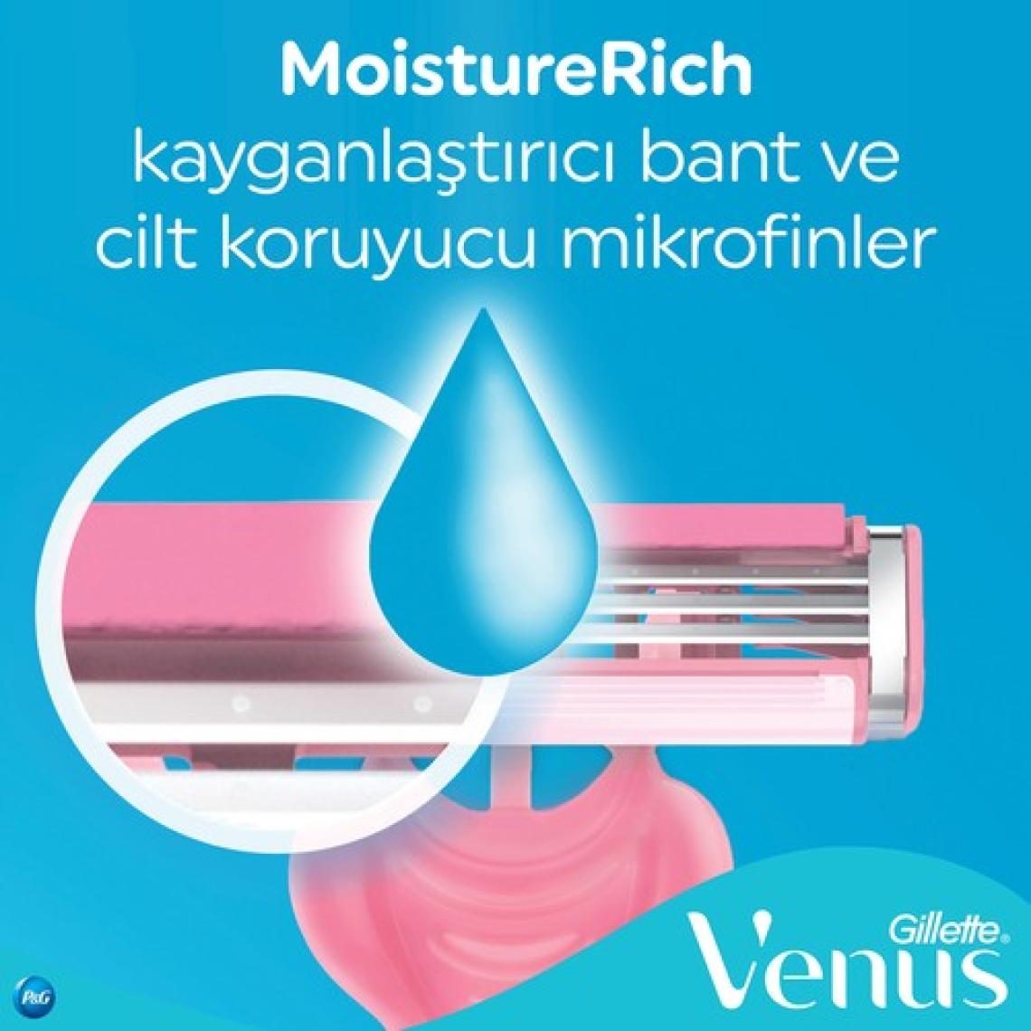 Gillette Simply Venüs 3 Kullan At Tıraş Bıçağı 4'lü