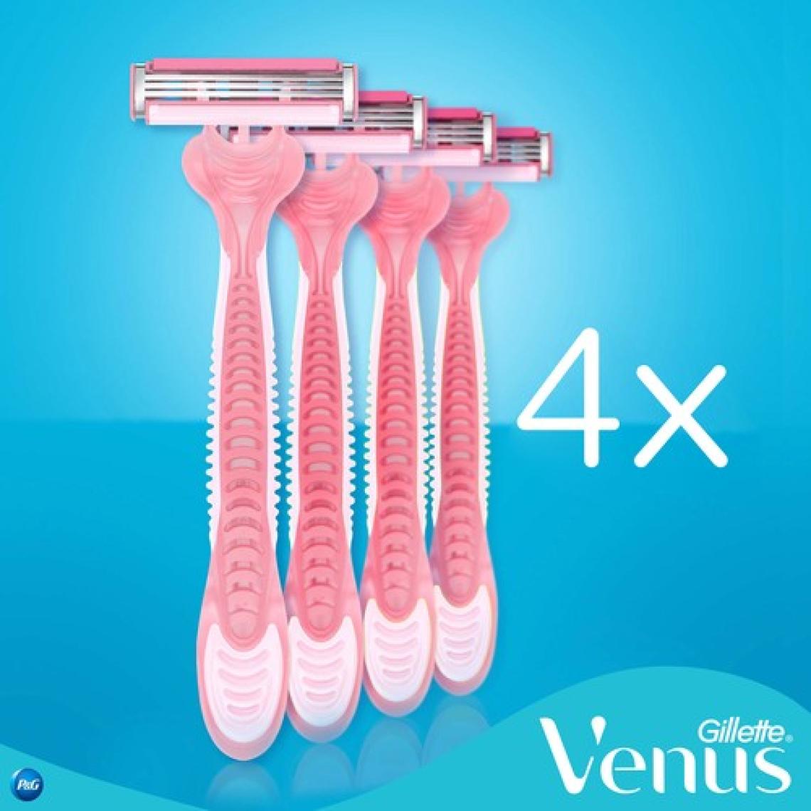 Gillette Simply Venüs 3 Kullan At Tıraş Bıçağı 4'lü