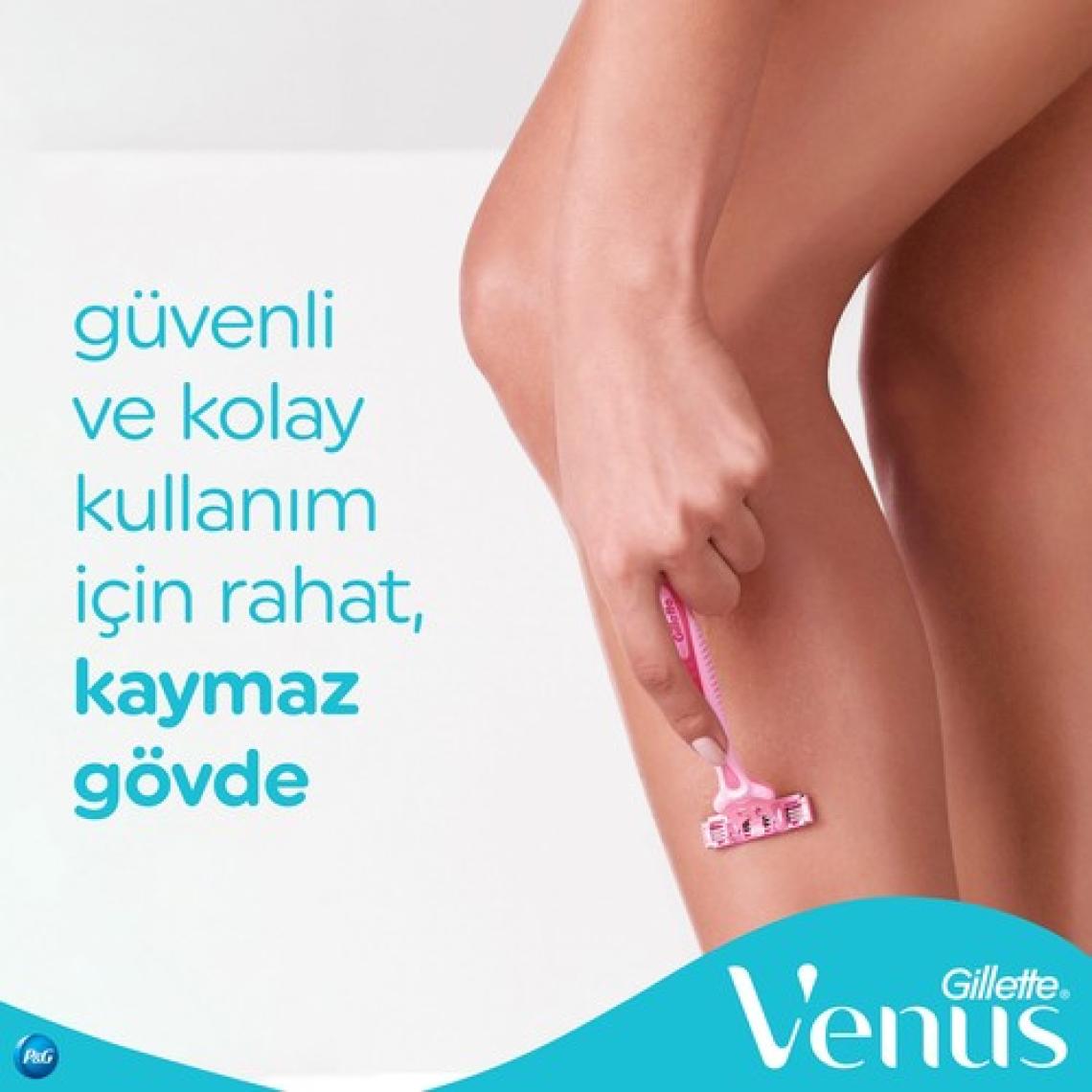 Gillette Simply Venüs 3 Kullan At Tıraş Bıçağı 4'lü