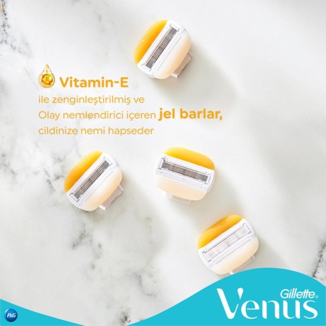Gillette Venus Comfortglide Olay Kadın Yedek Tıraş Bıçağı 2 Adet