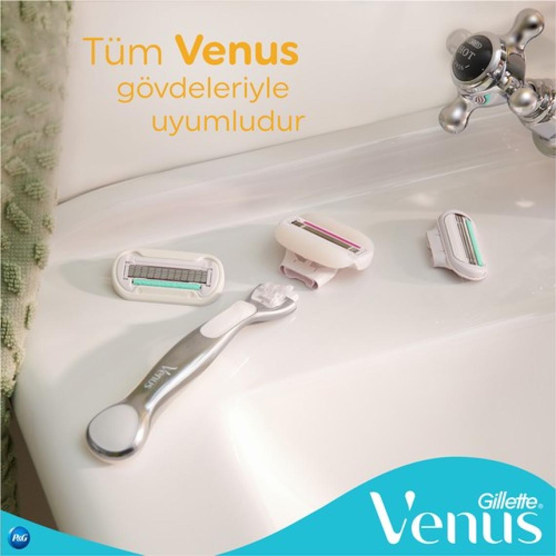 Gillette Venus Comfortglide Olay Kadın Yedek Tıraş Bıçağı 2 Adet