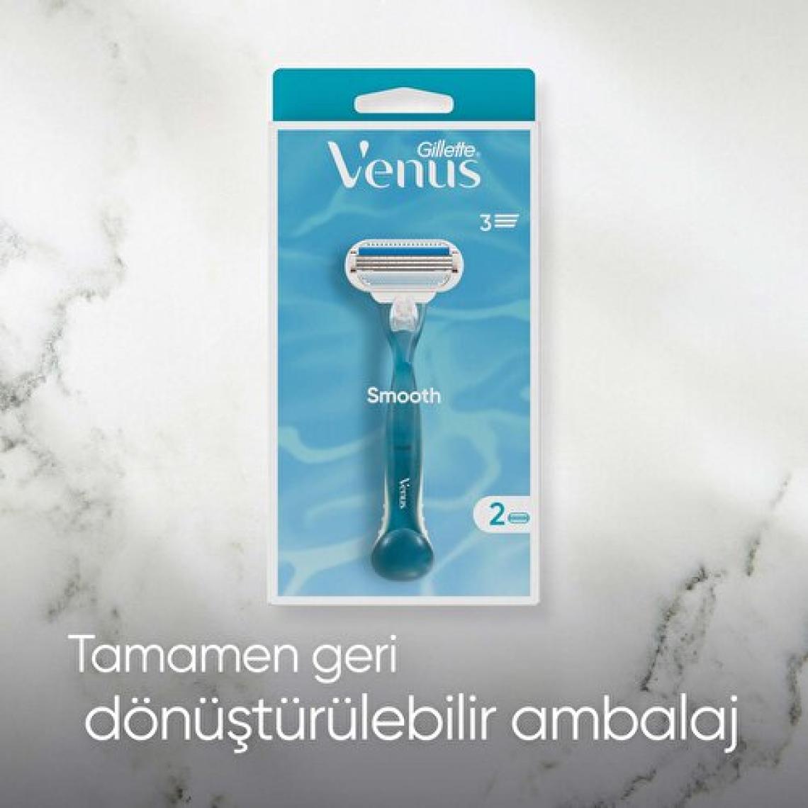 Gillette Venüs Smooth Makina H+3
