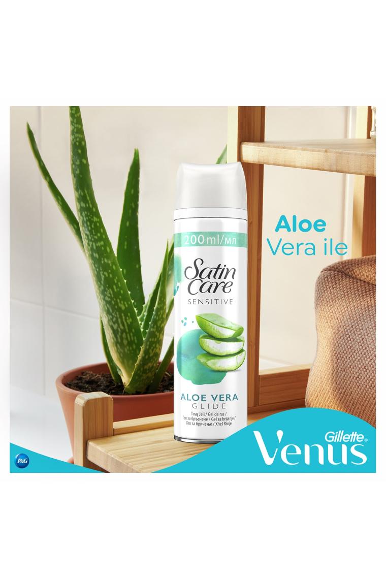 Satin Care Tıraş Jeli Hassas 200 ml