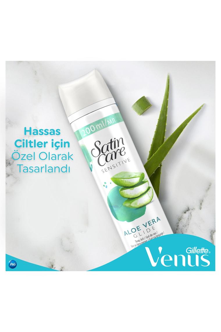 Satin Care Tıraş Jeli Hassas 200 ml
