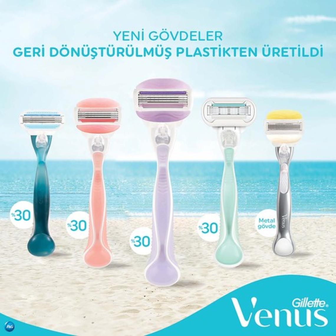 Venus Extra Smooth Swirl Tıraş Makinesi + Yedek Başlık