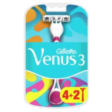 Gillette Venüs 3 Renkli Kullan At 4 2 6'lı