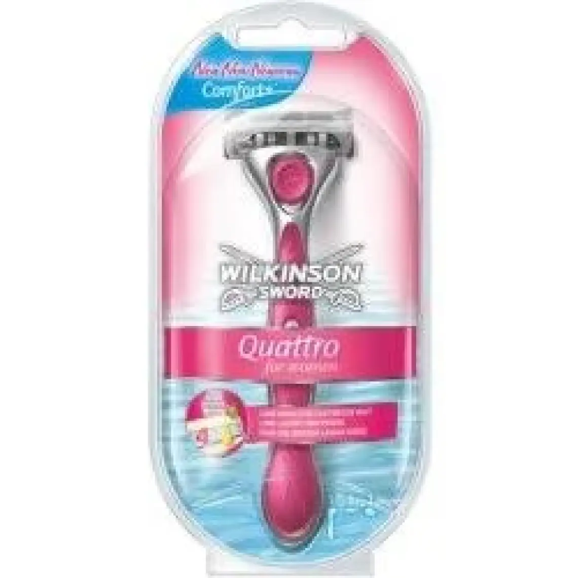 Wilkinson Sword Quattro Kadın Tıraş Bıçağı + 3 Yedek Başlık