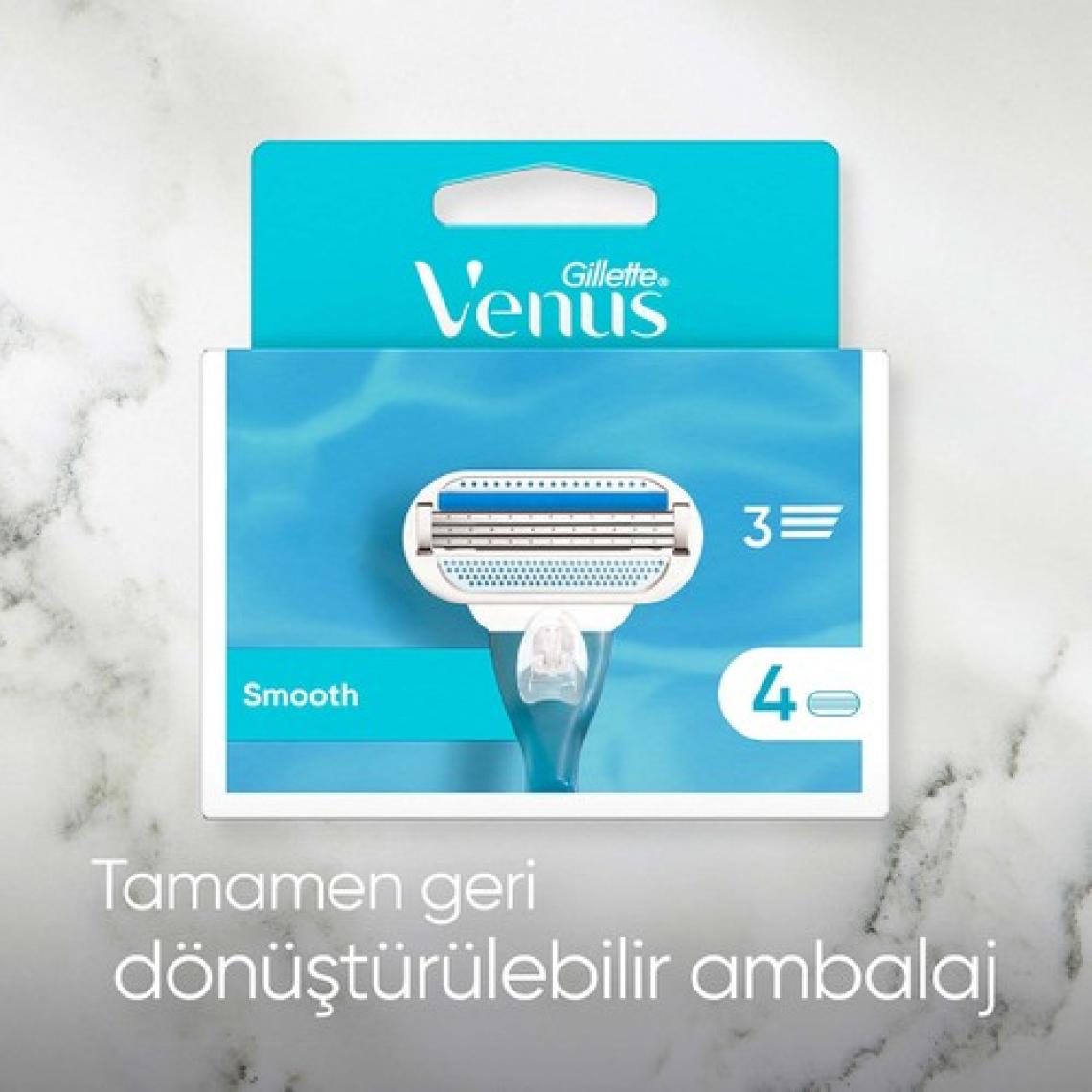 Gillette Venus Kadın Yedek Tıraş Bıçağı 4 Adet