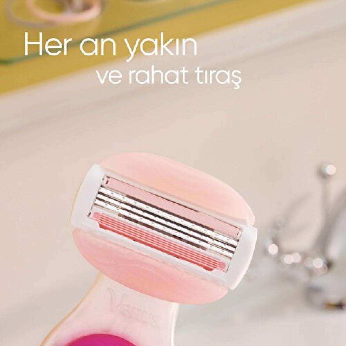 Gillette Venus Snap Breeze Kadın Tıraş Makinesi Seyahat Boyu