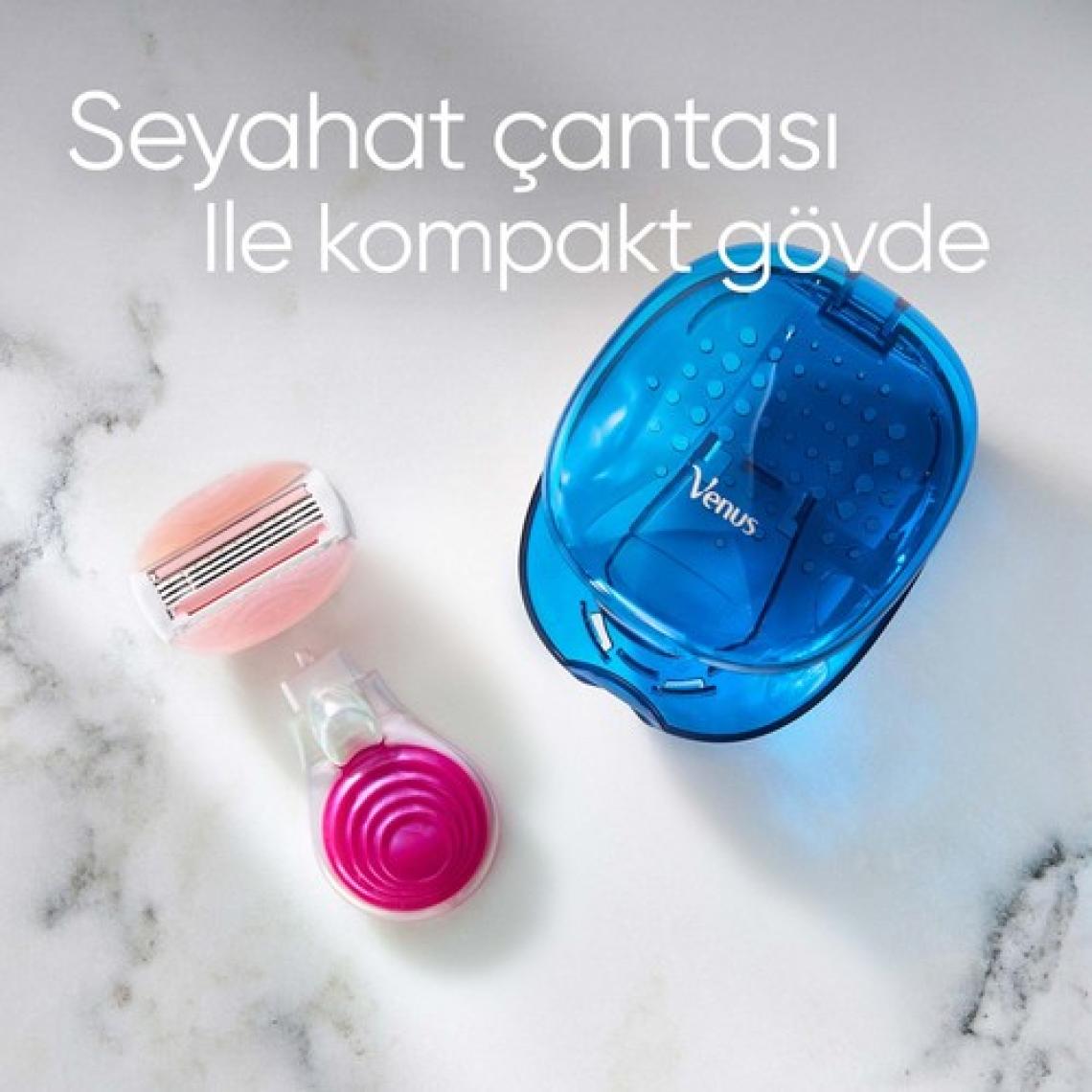 Gillette Venus Snap Breeze Kadın Tıraş Makinesi Seyahat Boyu