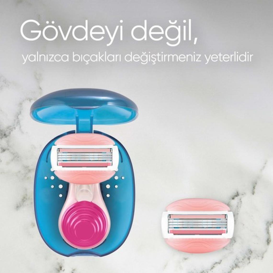 Gillette Venus Snap Breeze Kadın Tıraş Makinesi Seyahat Boyu
