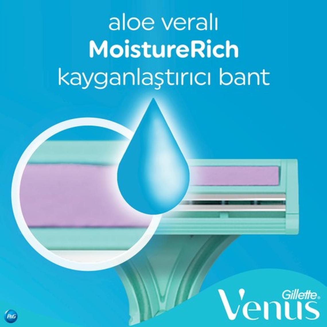 Gillette Simply Venus 2 Kullan At 4'lü Tıraş Bıçağı