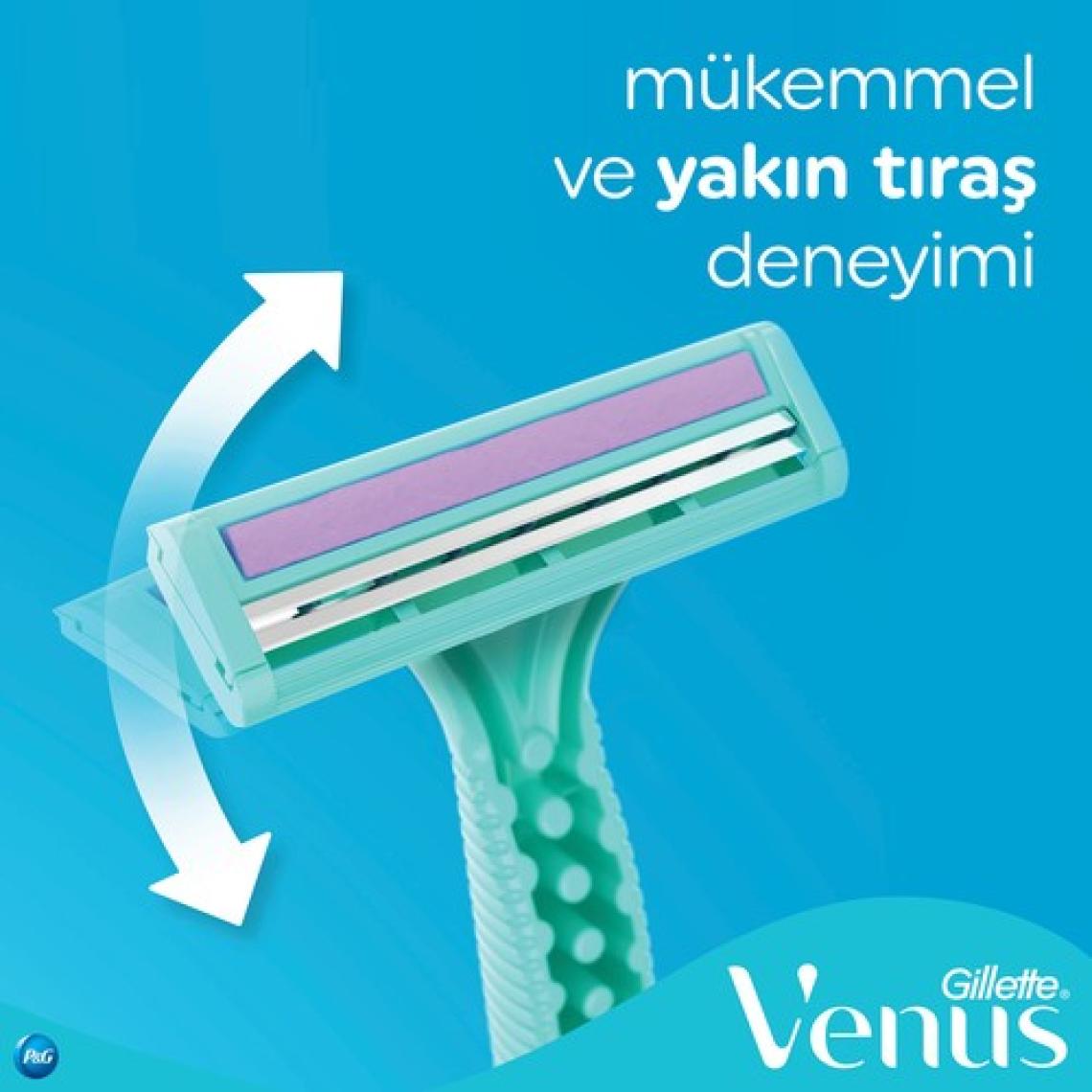 Gillette Simply Venus 2 Kullan At 4'lü Tıraş Bıçağı