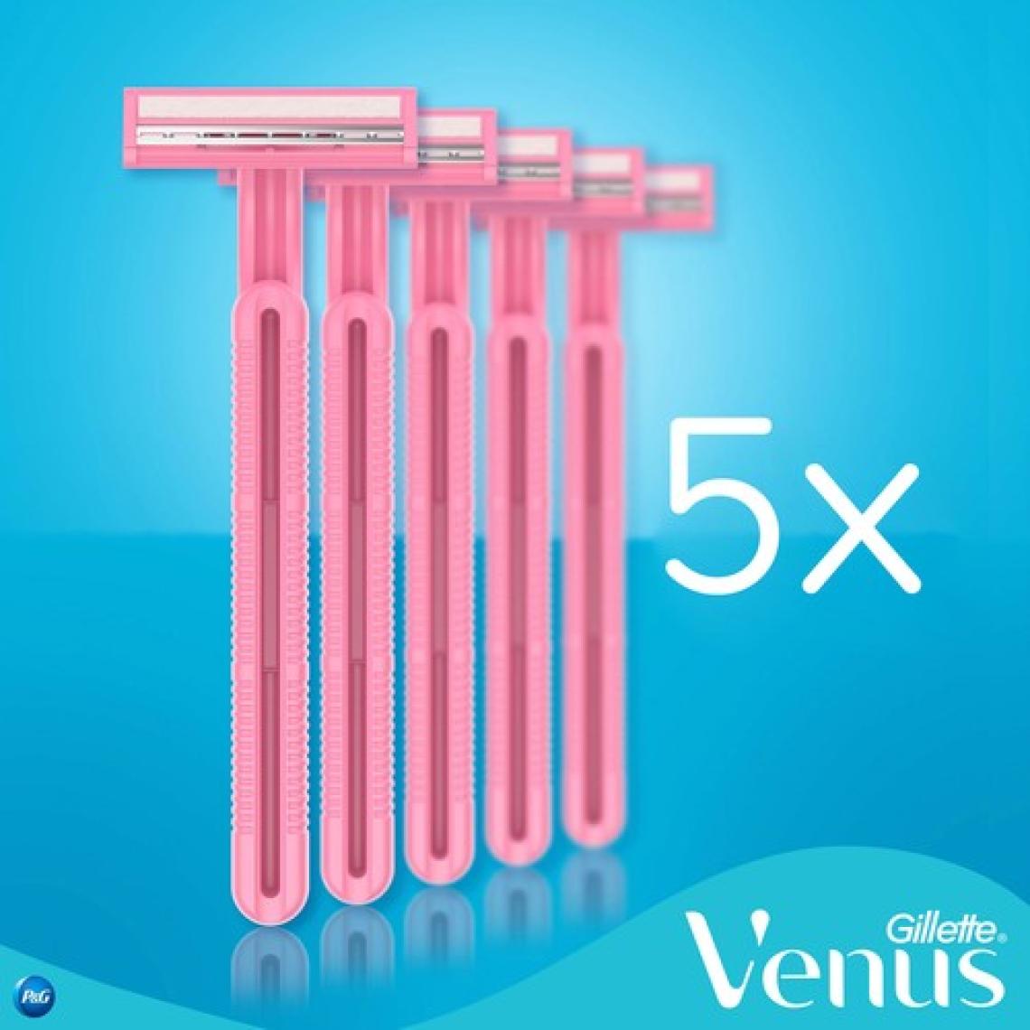 Gillette Simply Venus 2 Basic 5'li Kadın Tıraş Bıçağı