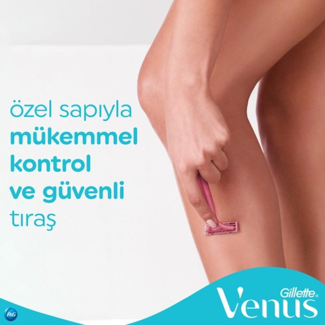 Gillette Simply Venus 2 Basic 5'li Kadın Tıraş Bıçağı