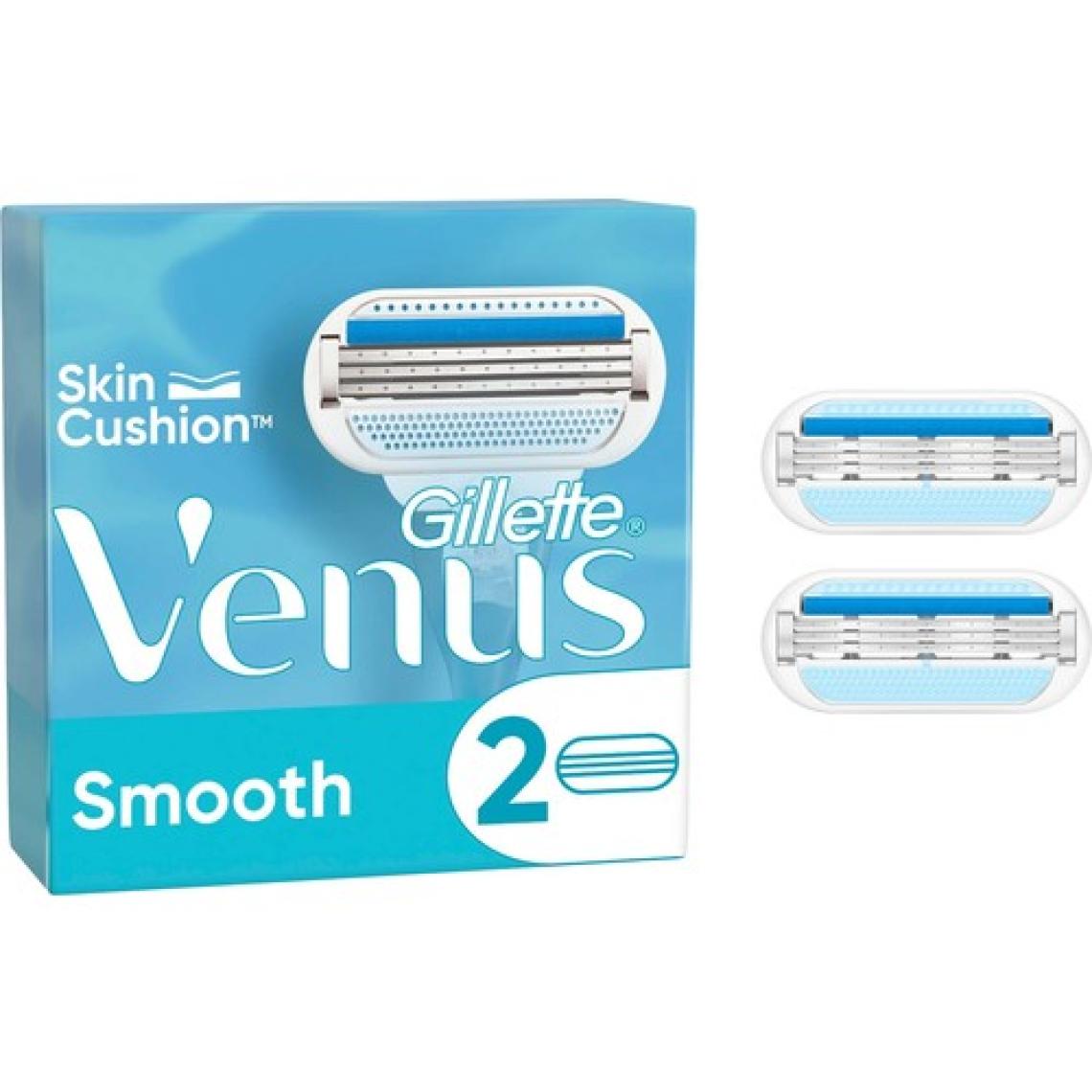Gillette Venus Smooth 2'li Yedek Tıraş Bıçağı