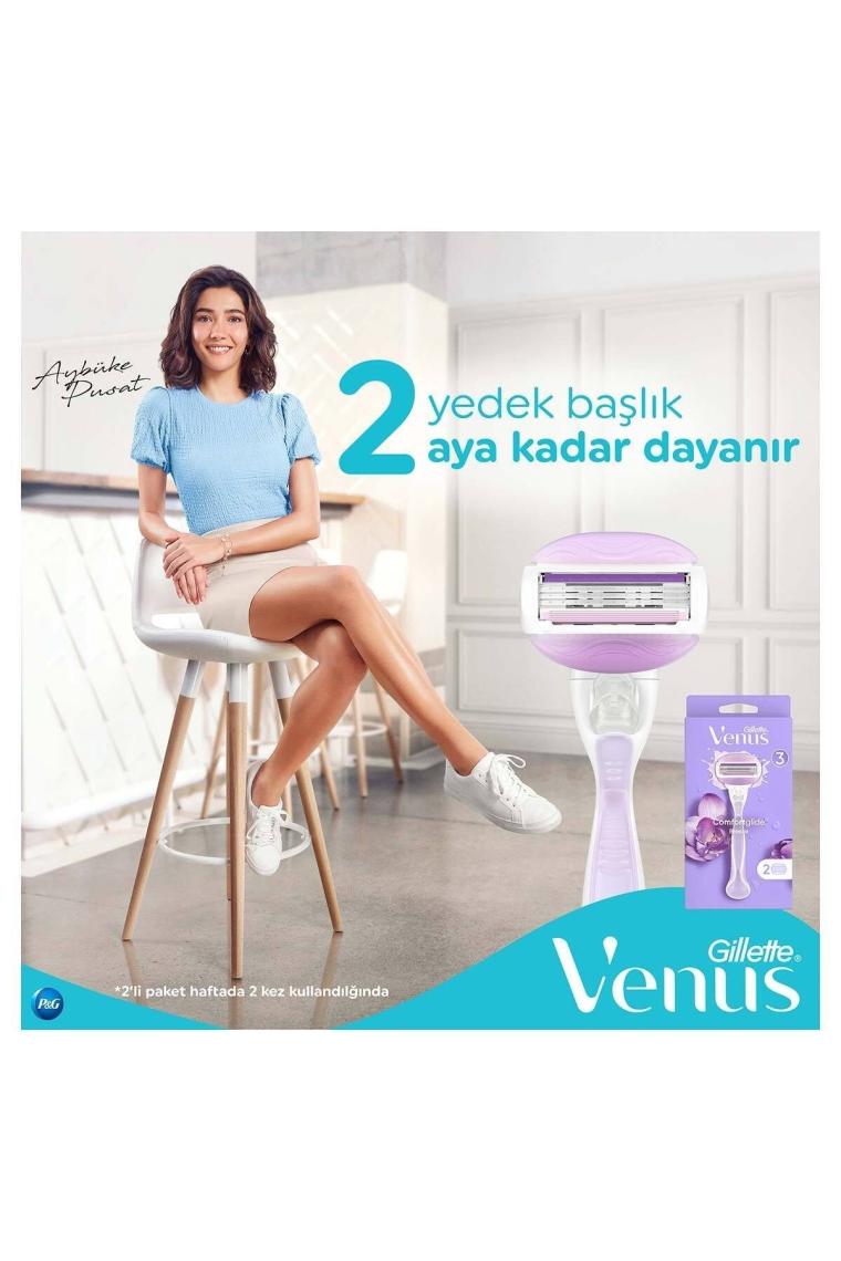 Comfort Glide Breeze Tıraş Makinesi + 2 Adet Yedek Başlık