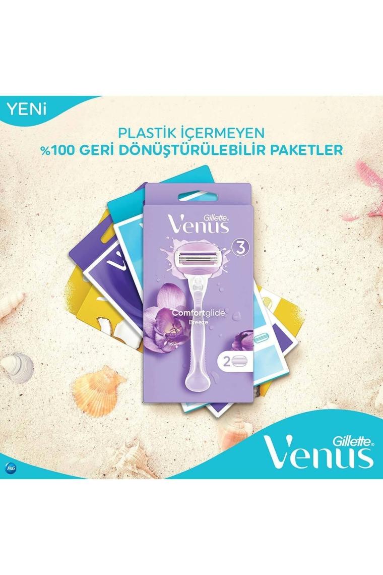 Comfort Glide Breeze Tıraş Makinesi + 2 Adet Yedek Başlık