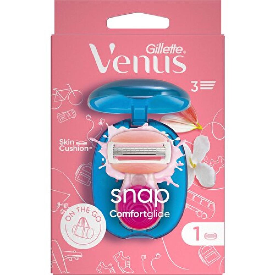 Gillette Venus Snap Breeze Kadın Tıraş Makinesi Seyahat Boyu
