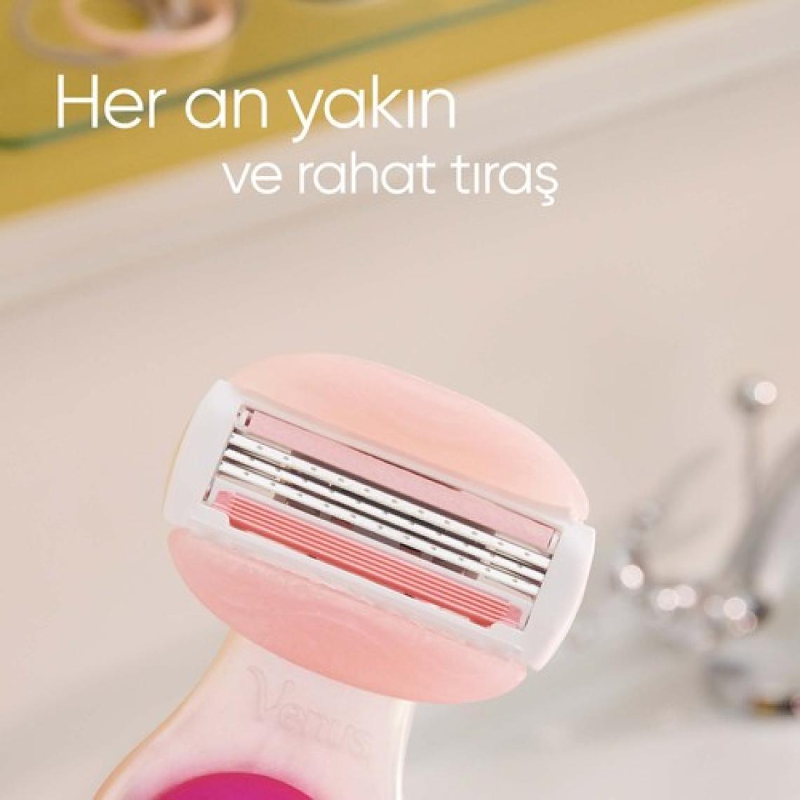 Gillette Venus Snap Breeze Kadın Tıraş Makinesi Seyahat Boyu