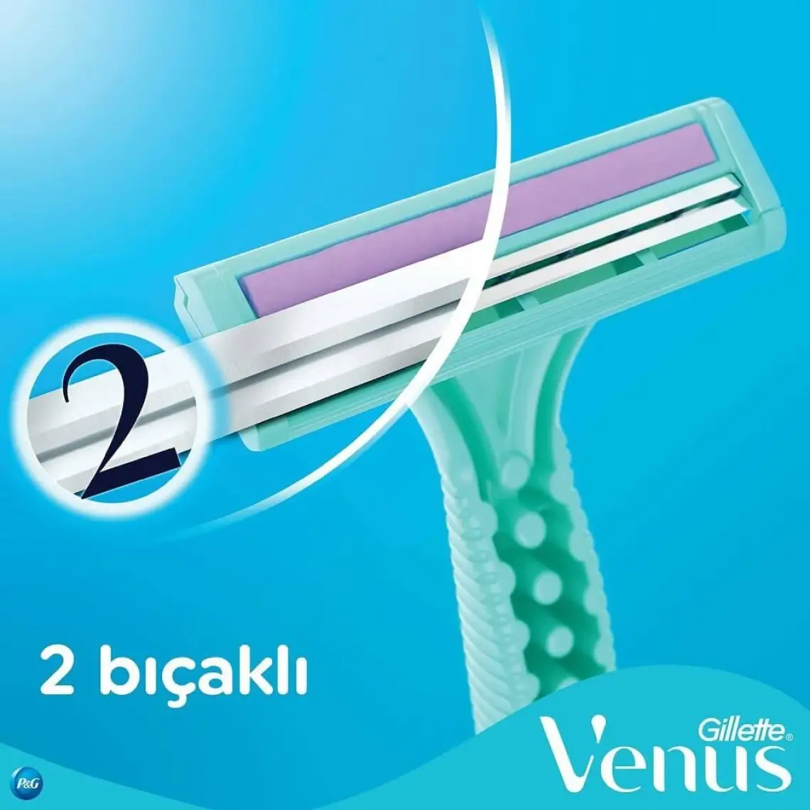Gillette Simply Venus 2 2'li Kullan At Kadın Tıraş Bıçağı