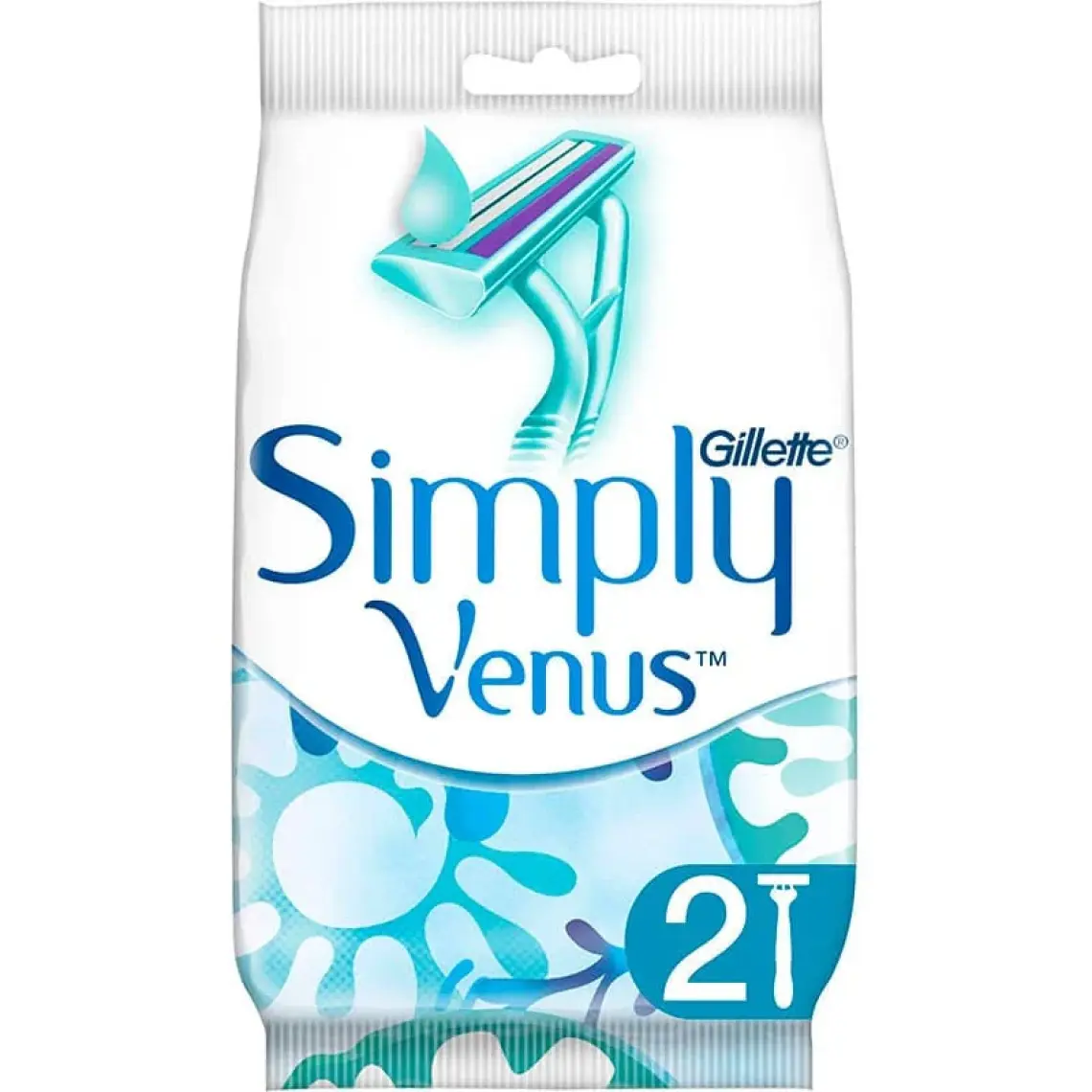 Gillette Simply Venus 2 2'li Kullan At Kadın Tıraş Bıçağı