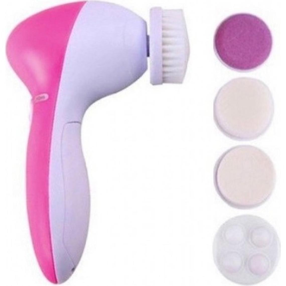 Beauty Yüz Temizleme,masaj ve Peeling Fırça Seti 5 In 1