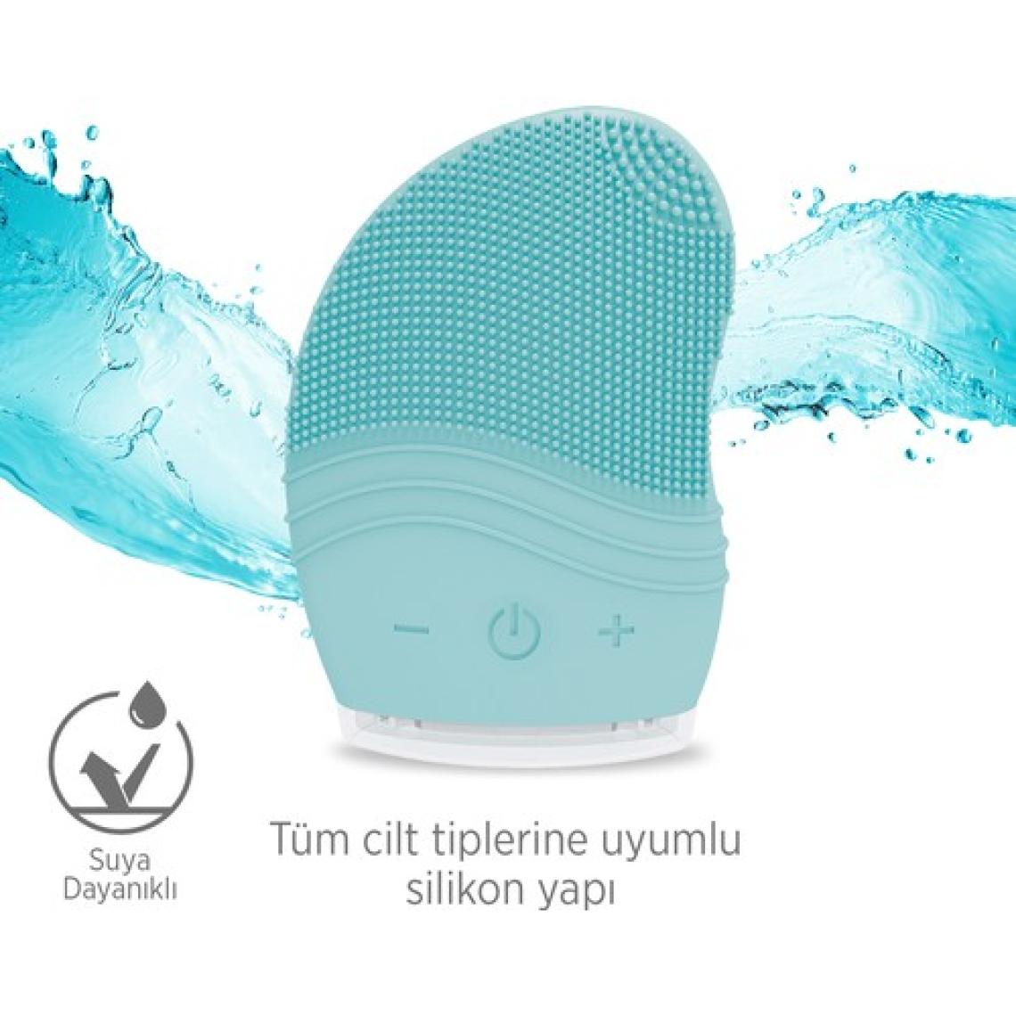 Polosmart PSC03 Sonic Titreşimli Yüz Temizleme Cihazı - Turkuaz