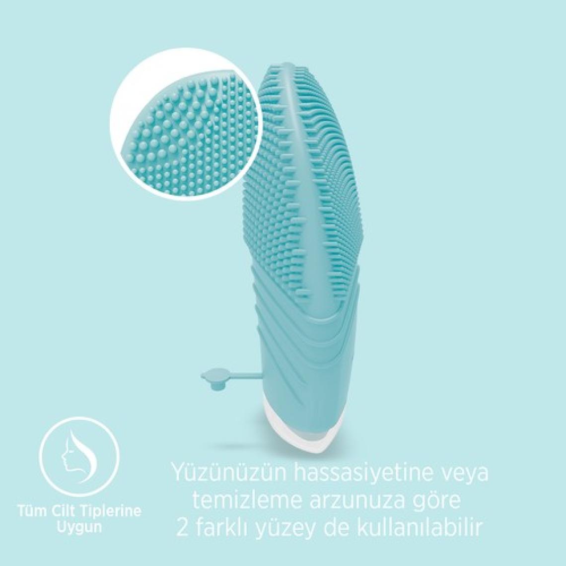 Polosmart PSC03 Sonic Titreşimli Yüz Temizleme Cihazı - Turkuaz