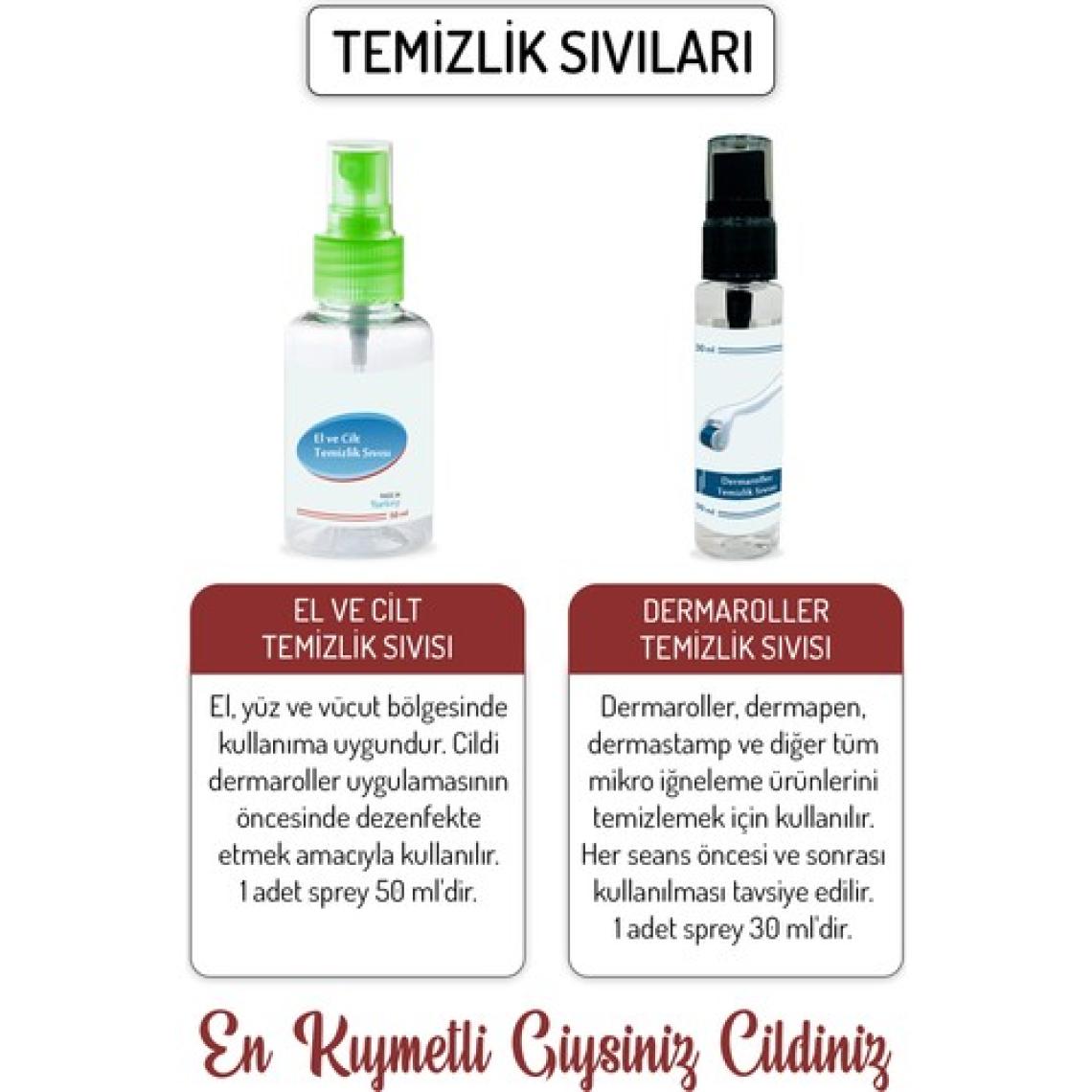 Zgts Red Dermaroller Ultra Titanyum 540 Iğneli Derma Roller