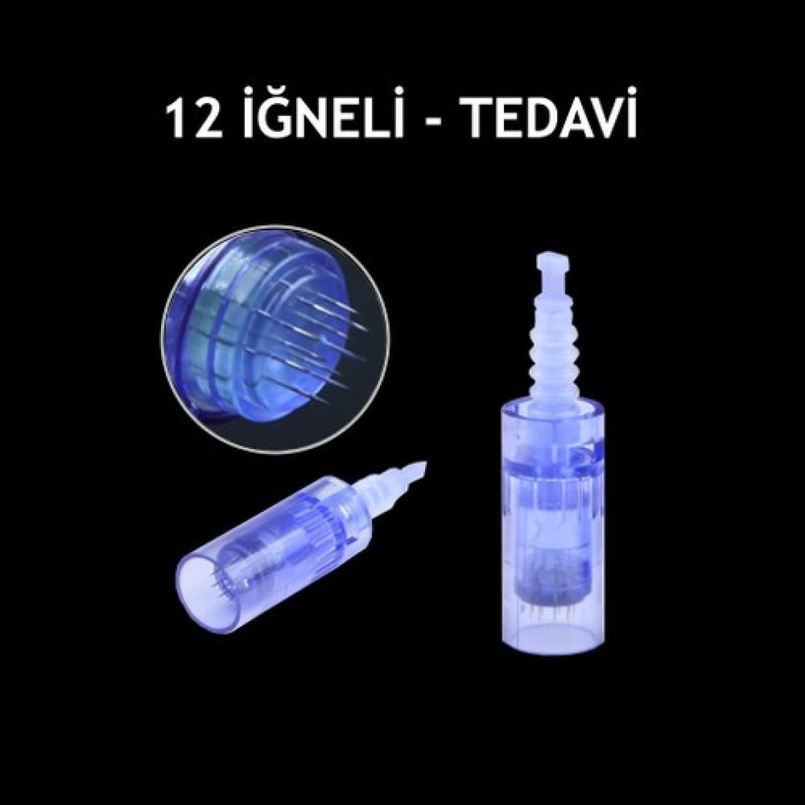 Dr.Pen 10 Adet Dermapen İğnesi Dermapen Cihazları İçin Mavi İğne Kartuşu