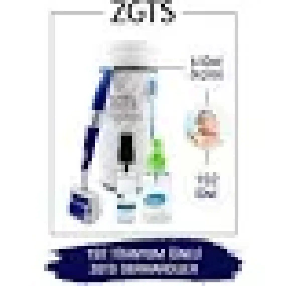 Kadınshop Zgts Blue Dermaroller Titanyum 192 İğneli Derma Roller